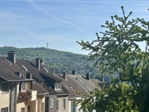 Ausblick vom Balkon