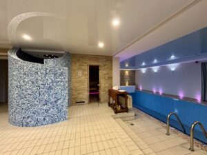 Wellnessbereich mit Sauna